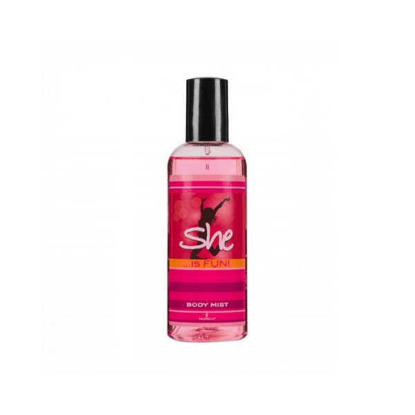 body-mist-shea-model-is-fun-volume-150-ml بادی میست شی مدل Is Fun حجم 150 میل