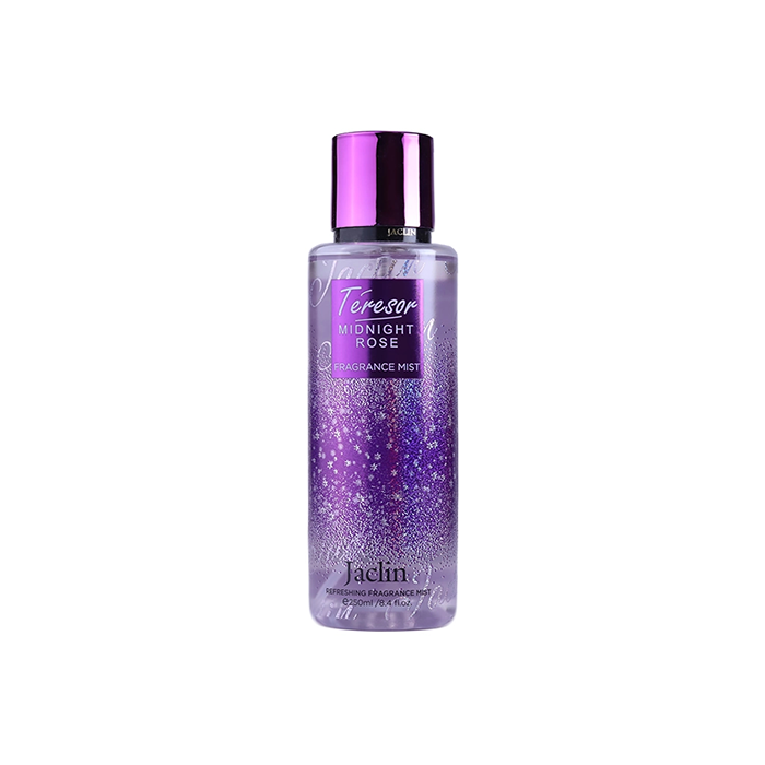 jacqueline-body-splash-midnight-rose-250-ml بادی اسپلش ژاکلین مدل میدنایت رز 250 میل
