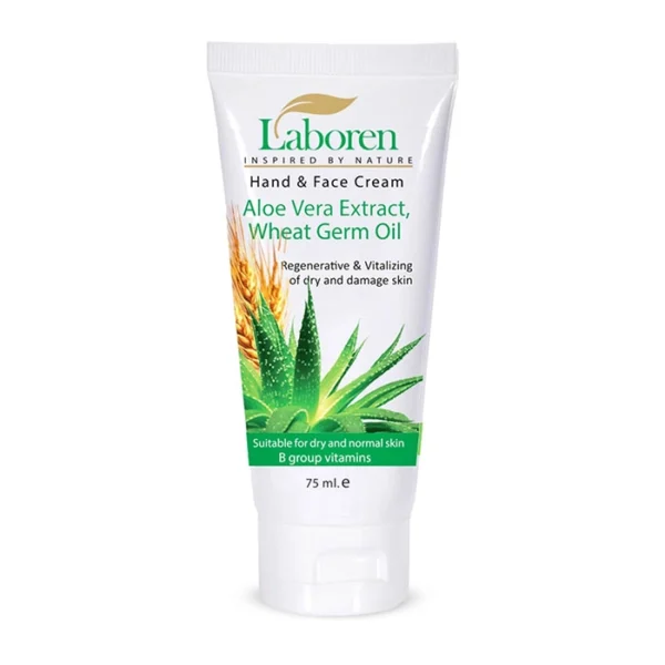 laborn-wheat-germ-and-aloe-vera-tube-hand-moisturizer مرطوب کننده دست تیوپی لابورن