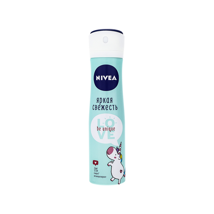 nivea-womens-antiperspirant-spray-bright-freshness-150ml اسپری ضد تعریق زنانه نیوا مدل Яркая Свежесть حجم 150 میل