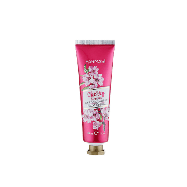 pharmacy-cherry-blossom-and-shea-butter-hand-cream-30-ml کرم دست شکوفه گیلاس و شی باتر فارماسی 30 میل