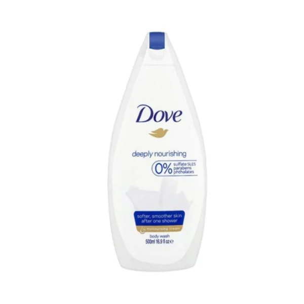Dove body shampoo, deeply nourishing, 500 ml شامپو بدن داو مدل deeply nourishing حجم 500 میل
