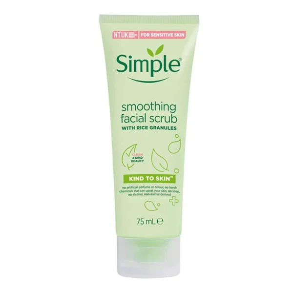 Simple Rice Scrub, 75 ml اسکراب برنج سیمپل حجم 75 میل