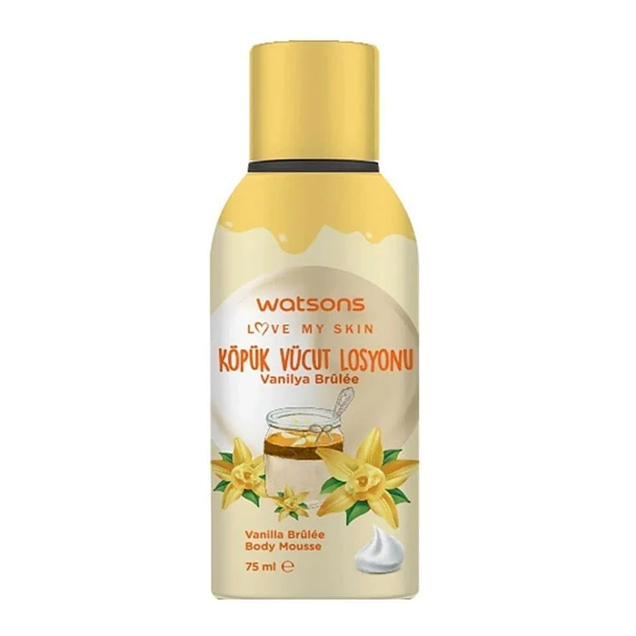 Watsons Body Foam Lotion Mousse 75 ml موس لوسیون فوم بدن واتسون حجم 75 میل