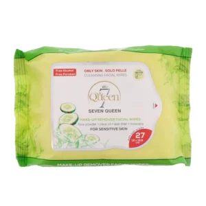 دستمال مرطوب عصاره خیار ۲۷ عددی 7queen