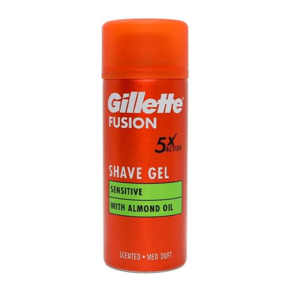 Gillette Fusion 5 Ultra Moisturizing Shave Gel 75Ml ژل اصلاح صورت فیوژن مناسب پوست حساس مردانه - Image 1