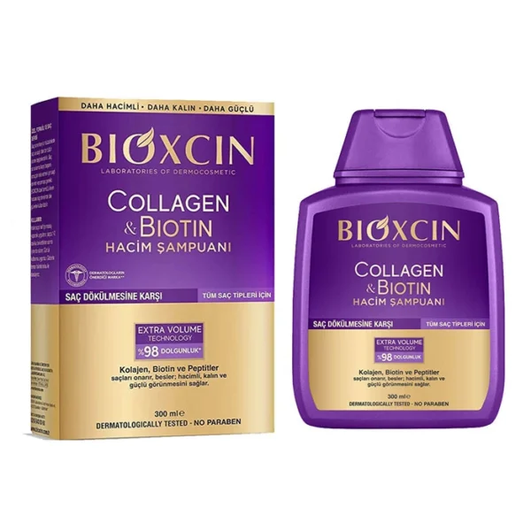 bioxin-anti-hair-loss-shampoo-containing-biotin-and-collagen-volume-300-ml شامپو بیوکسین ضد ریزش حاوی بیوتین و کلاژن حجم 300 میل