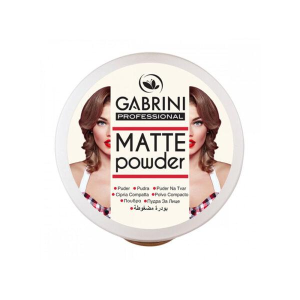 Gabrini Matte Powder No03 پنکک مات گابرینی مناسب پوست نرمال تا چرب شماره 03 - Image 1