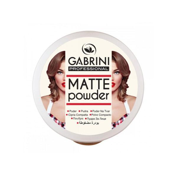 Gabrini Matte Powder No04 پنکک مات گابرینی مناسب پوست نرمال تا چرب شماره 04 - Image 1