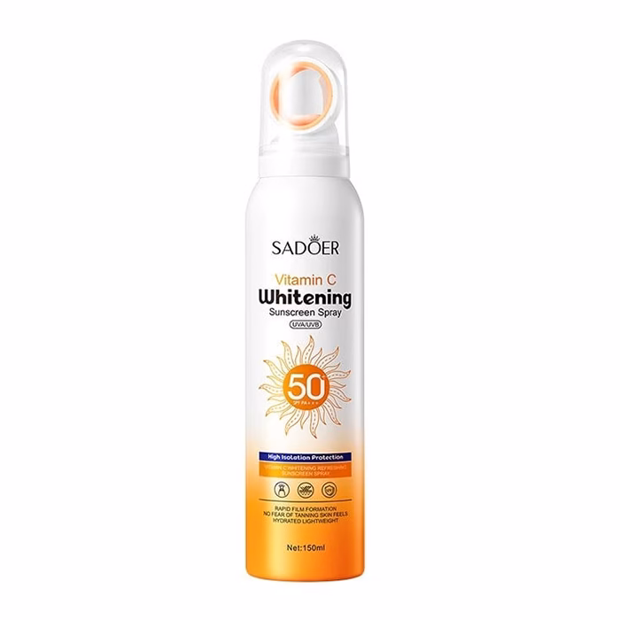 اسپری ضدآفتاب سادور SPF50 – کیف آرایش سفر تابستان