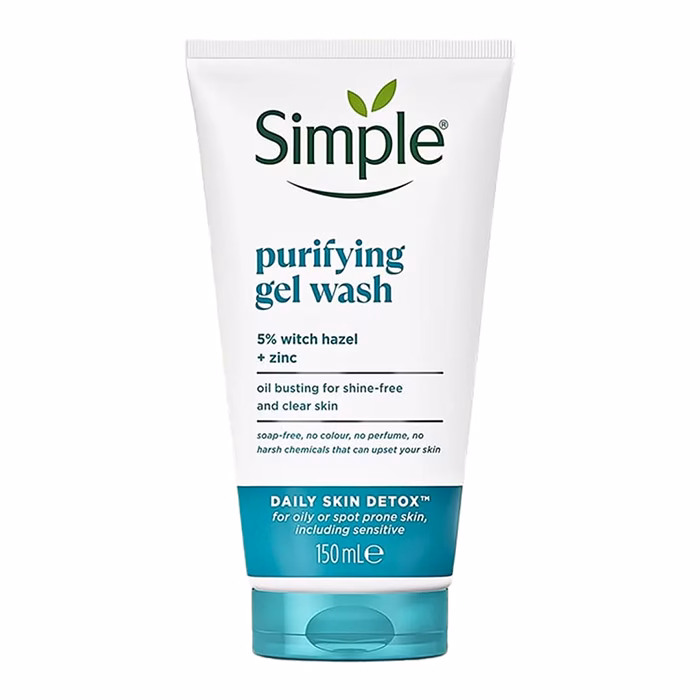 ژل شستشو پوست چرب و مختلط سیمپل Daily Skin Detox 150ml