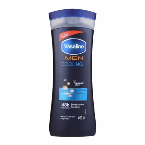 Vaseline Men Cooling 400ml لوسیون خنک کننده بدن مردانه وازلین 400 میل - Image 1