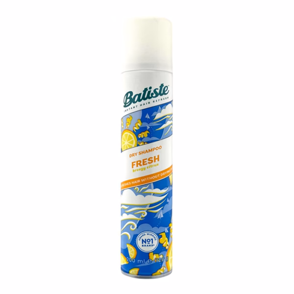 Batiste Dry Shampoo Fresh 200ml شامپو خشک باتیست رایحه مرکبات - Image 1