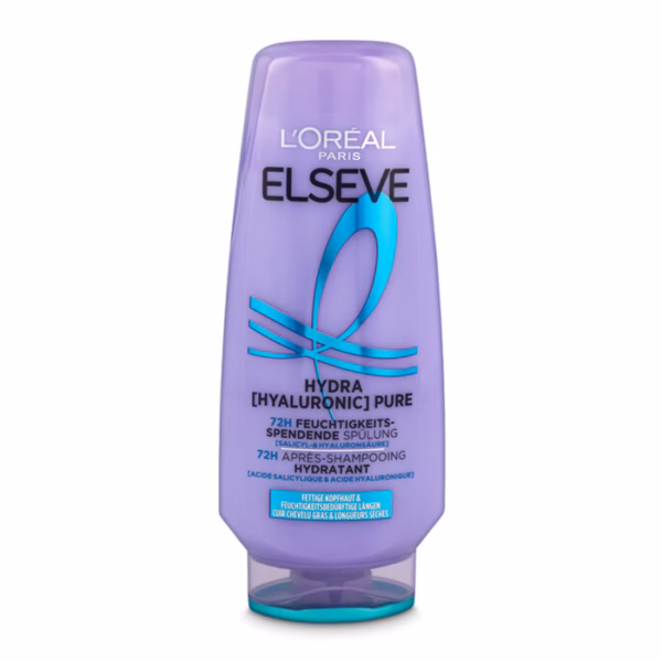 Elseve Hydra Hyaluronic Pure Nemlendiren Saç Bakım Kremi 250 ml نرم کننده مو هیالورونیک اسید لورال - Image 1
