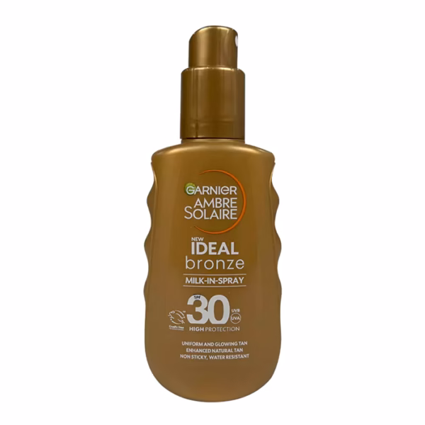 Garnier Ideal Bronze Sunscreen Spray SPF 30 اسپری برنزه کننده گارنیر دارای spf30 - Image 1