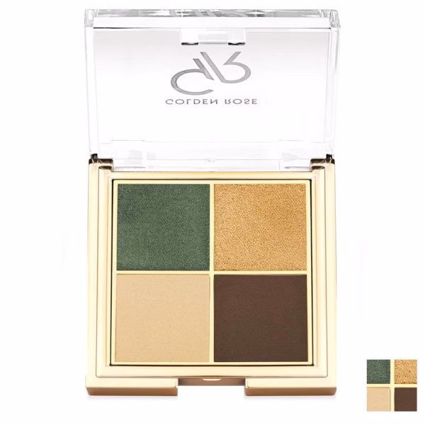 golden-rose-quattro-eyeshadow-02 سایه چشم کواترو گلدن رز 02